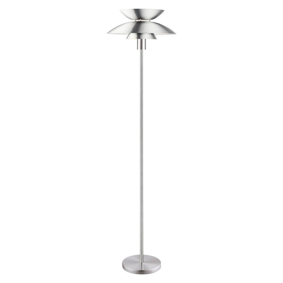 ALLEGRA-FL - Floor Lamp - Satin Chrome