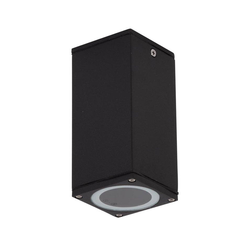 ALPHA-SM Surface Mount Exterior Downlight GU10 LED 6W 240V IP65 - Textured Black