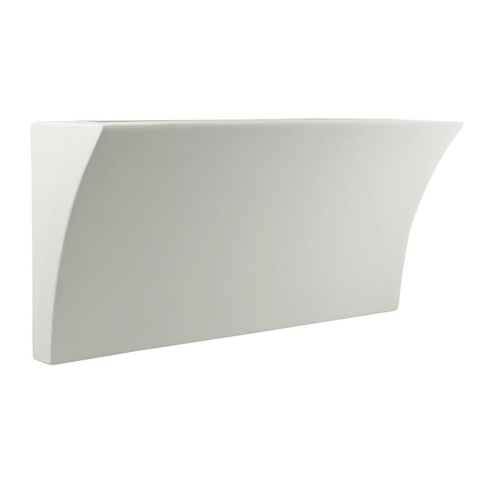 BF-2014 Ceramic Wall Uplight - Raw / G9
