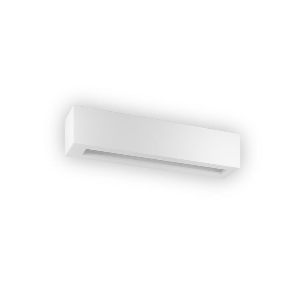 BF-2018 Ceramic 20cm Wall Uplight - Raw / G9