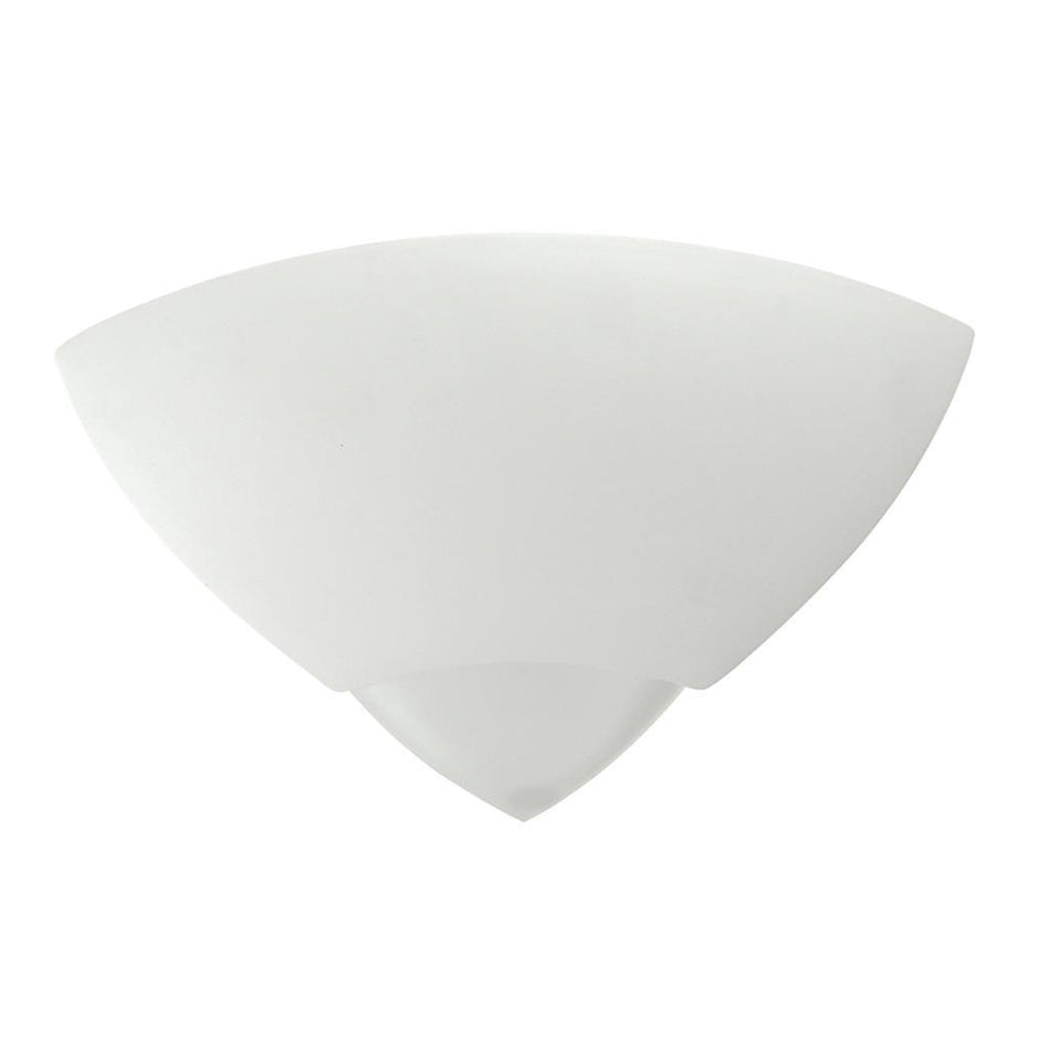 BF-7949 Ceramic Corner Wall Light - Raw / E27