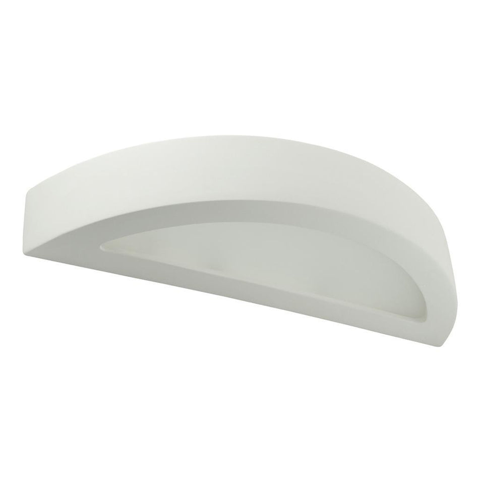 BF-8042 Ceramic Frosted Glass Wall Light - Raw / E27
