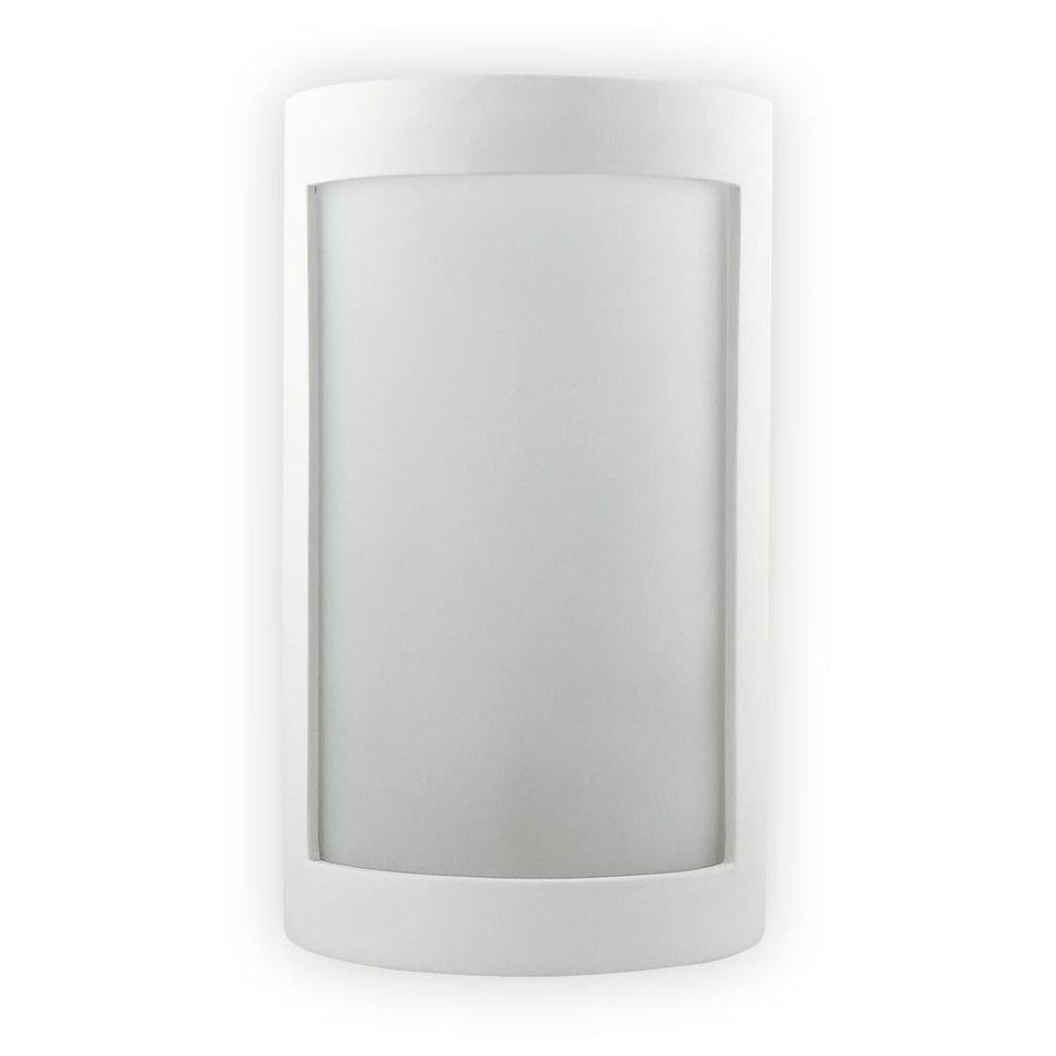 BF-8202 Ceramic Frosted Glass Wall Light - Raw / E27