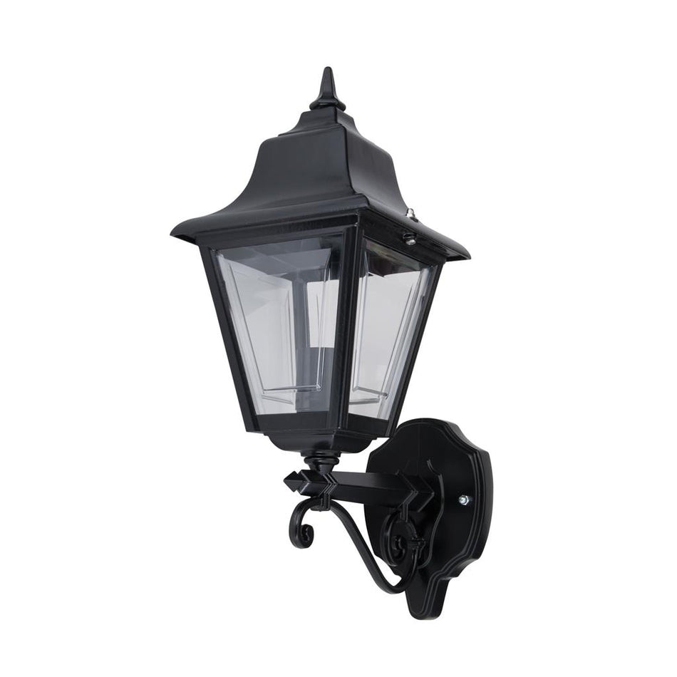 GT-231 Paris Upward Wall Light - Powder Coded Finish / B22 - Black