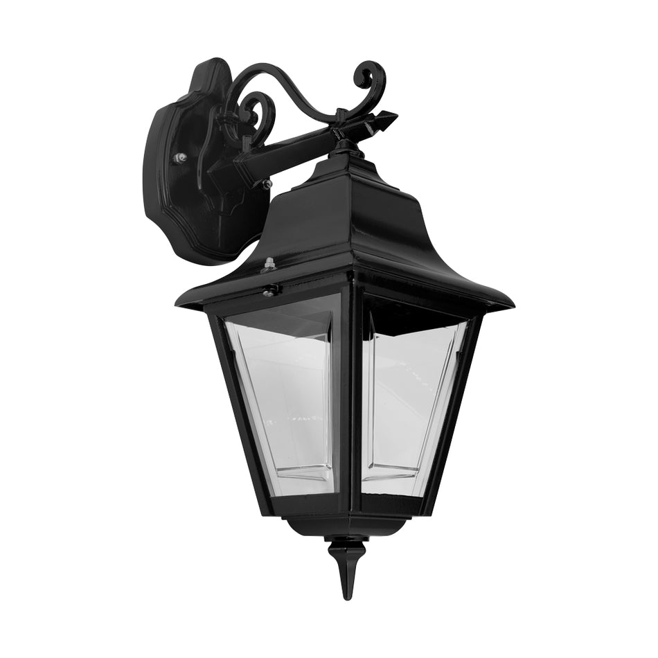 GT-232 Paris Downward Wall Light - Powder Coated Finish / B22 - Black