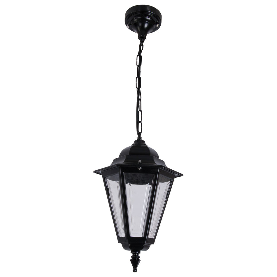 GT-420 Turin Pendant Light - Powder Coated Finish / B22 -  Black