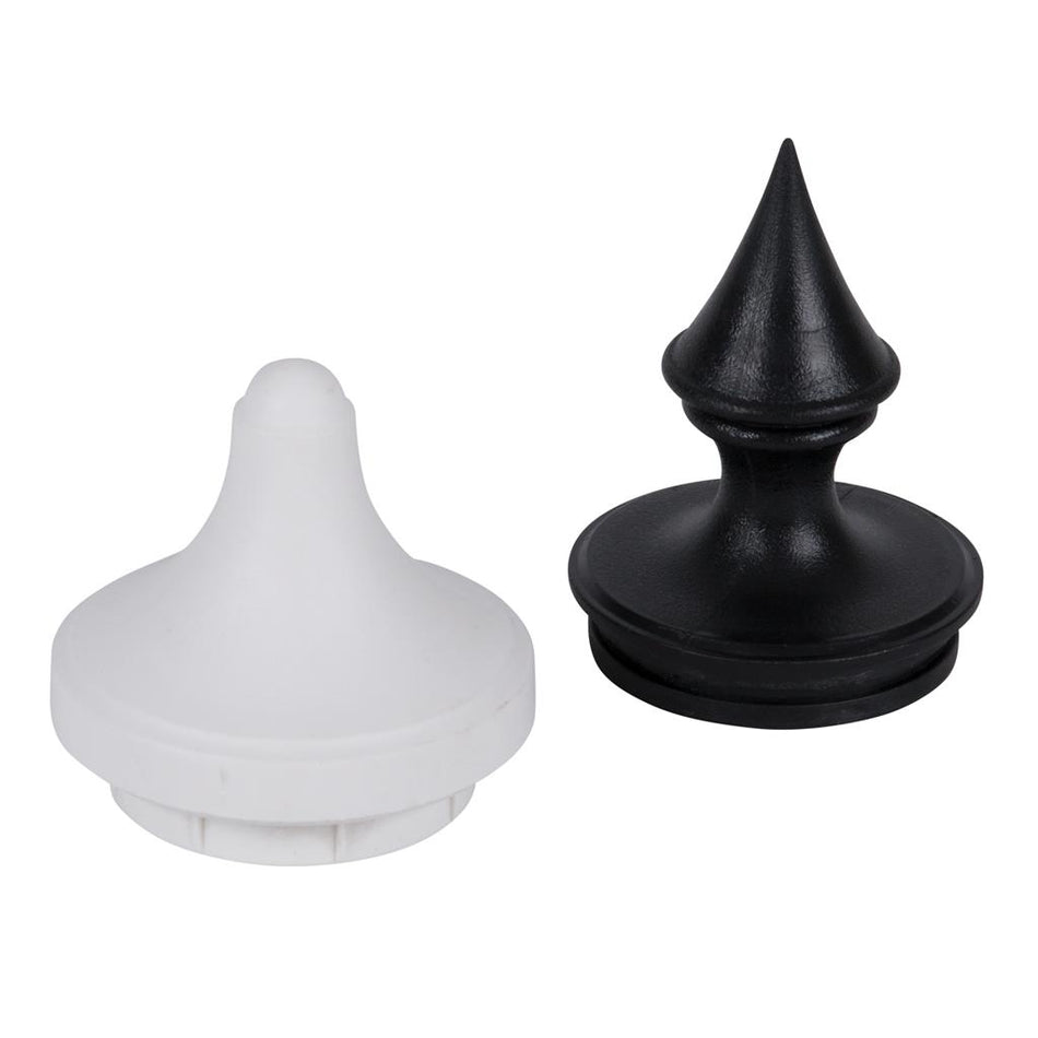 GTA-98 Traditional Coachlight Post Top Cap Accessory - Black
