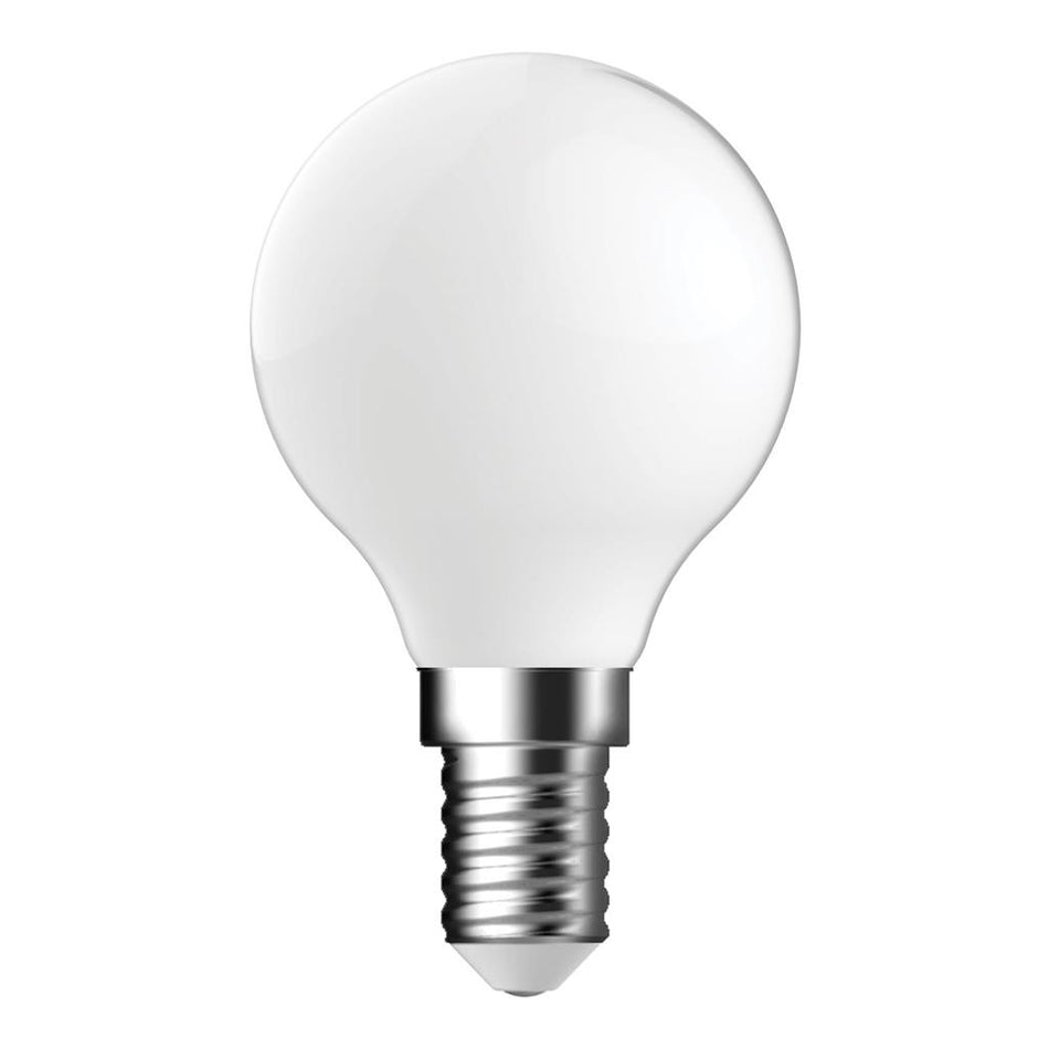 FANCY ROUND 4.2W DIMMABLE  LED FILAMENT LAMP FROST 240V - E14