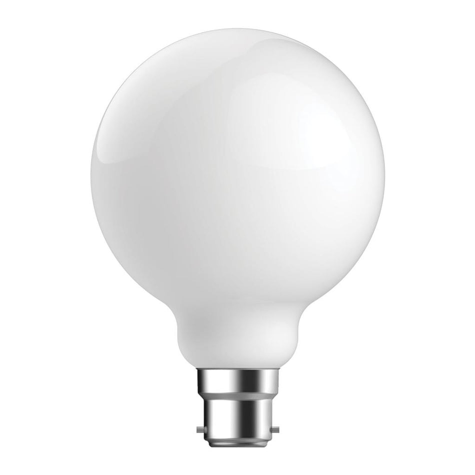 G95 8.5W DIMMABLE  LED FILAMENT LAMP FROST 240V - B22