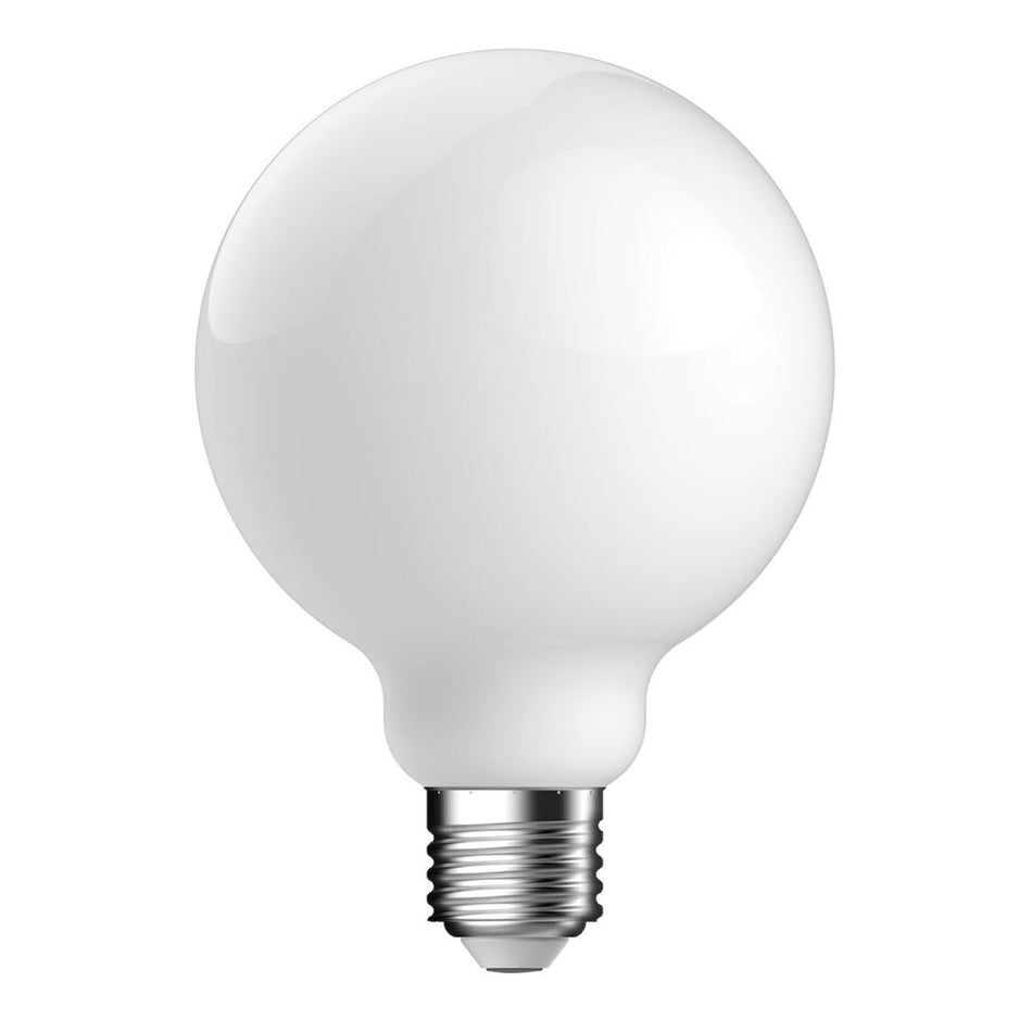 G95 8.5W DIMMABLE  LED FILAMENT LAMP FROST 240V - E27