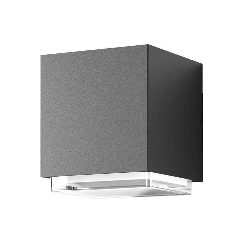 MOJO 10W LED Down Wall Bracket  IP65 240V - Dark Grey