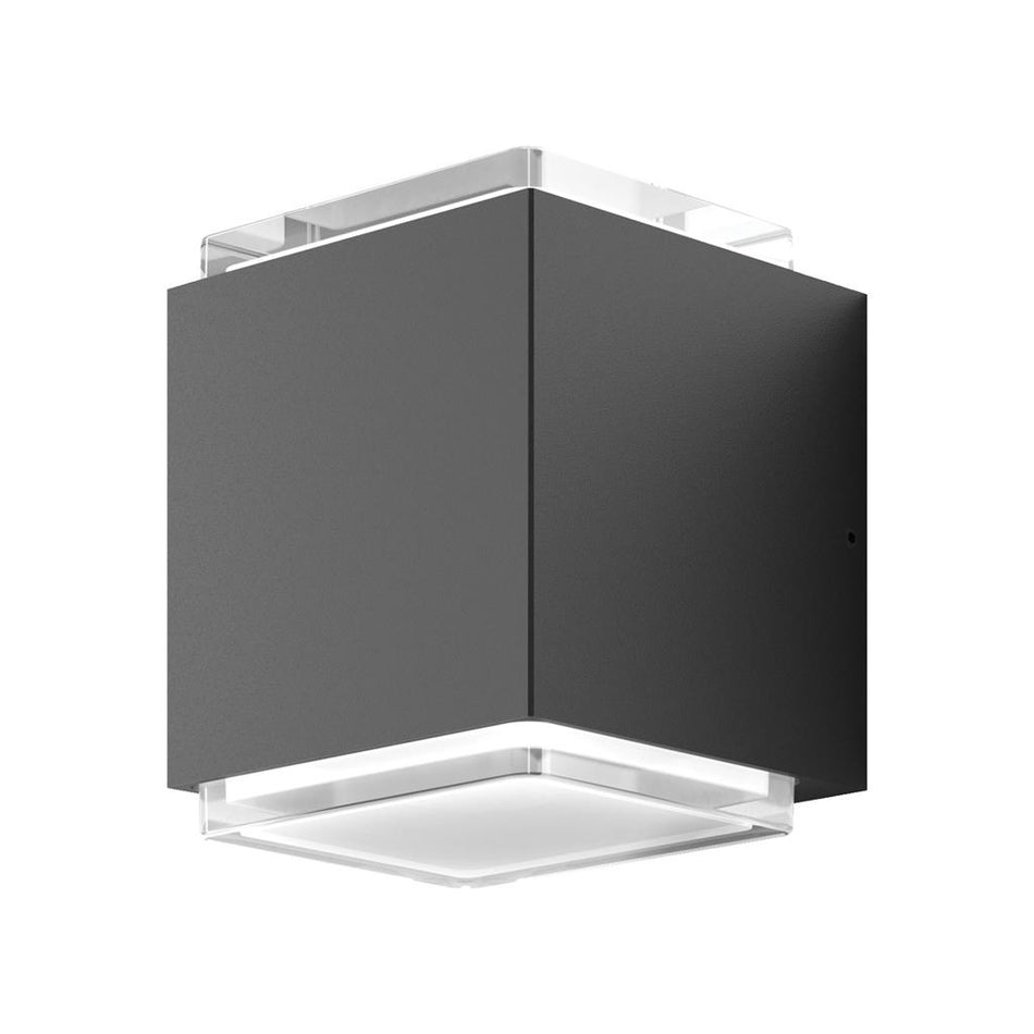 MOJO 20W LED Two Way  Wall Bracket IP65 240V -  Dark Grey