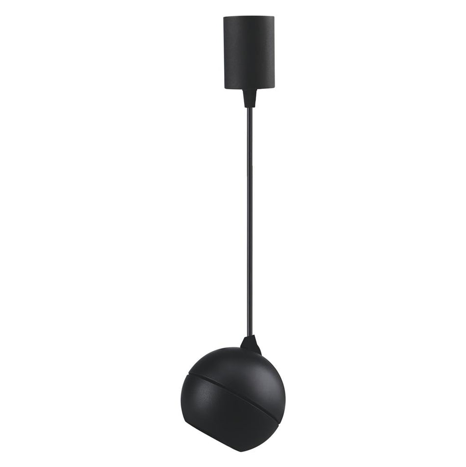 MOON LED 6/9W 240V 1.5M TRIO SPOT PENDANT - Black