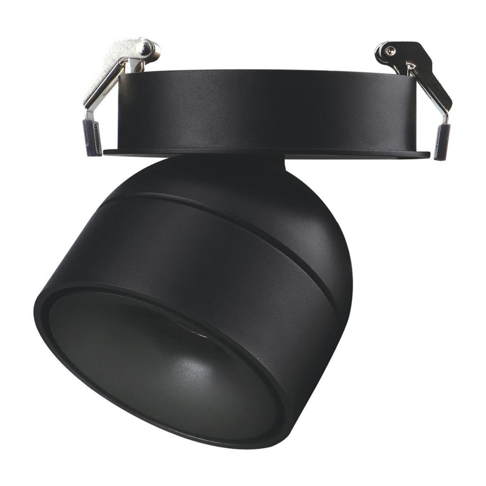 MOON 6/9W 240V TRIO RECESSED CEILING LIGHT TUBE - Black