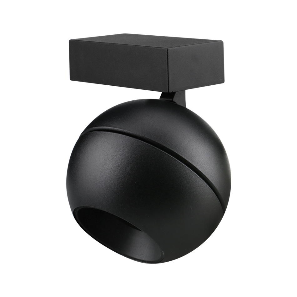 MOON 6/9W 240V TRIO WALL LIGHT SPOT - Black
