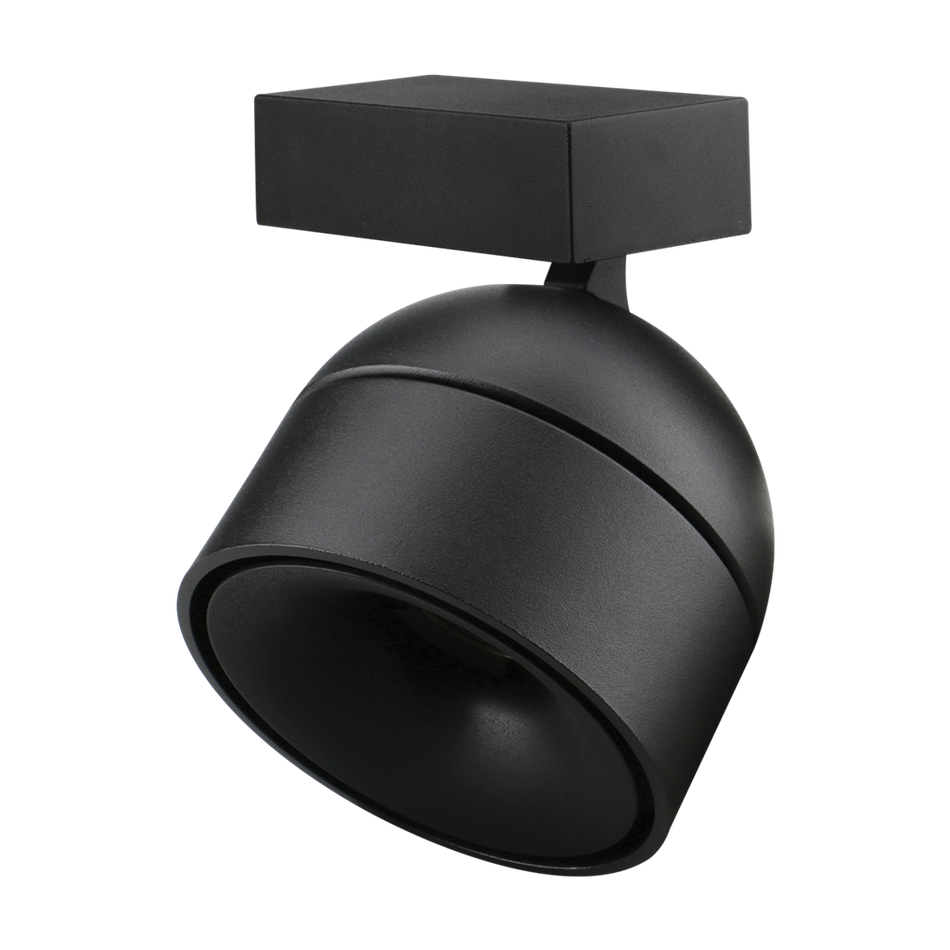 MOON 6/9W 240V TRIO WALL LIGHT TUBE - Black