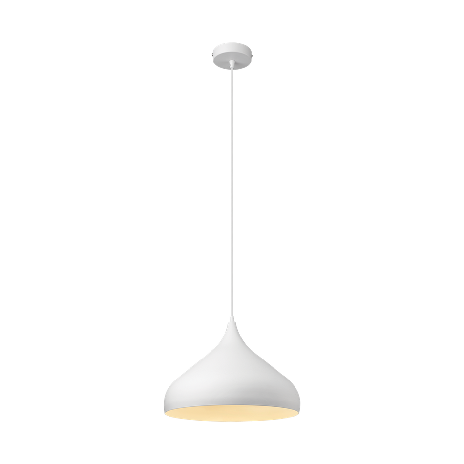 NOVA-420 Nova 420MM E27 240V Metal Shade - White