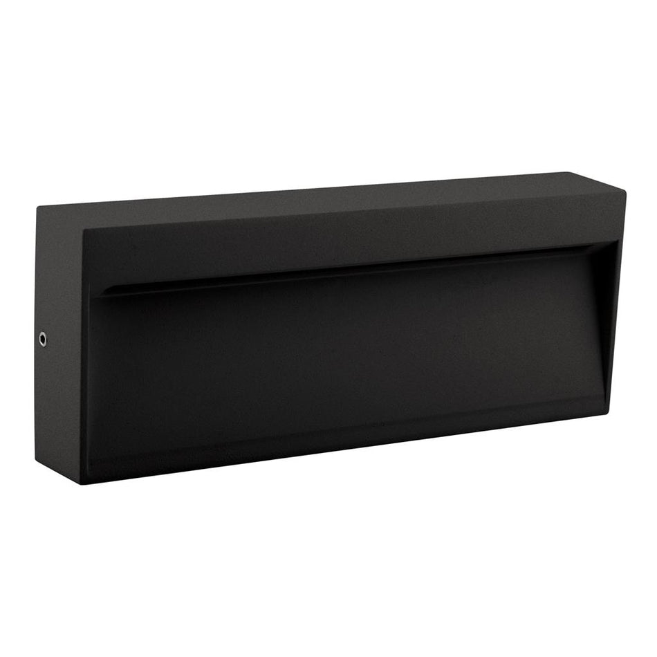 ZEKE-8-8W Rectangular Surface Mounted LED Steplight - Black